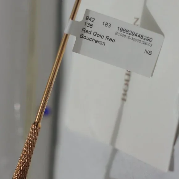 NWT Pink Gold Boucheron Cat Eye Gradient 55MM Sunglasses. - Picture 4 of 10